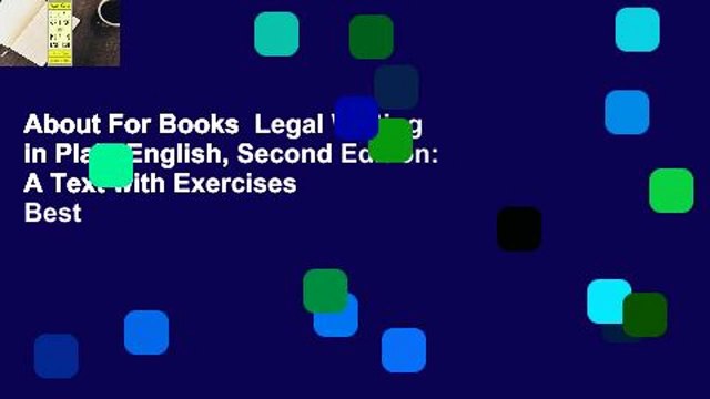About For Books Legal Writing in Plain English, Second Edition: A Text with Exercises Best