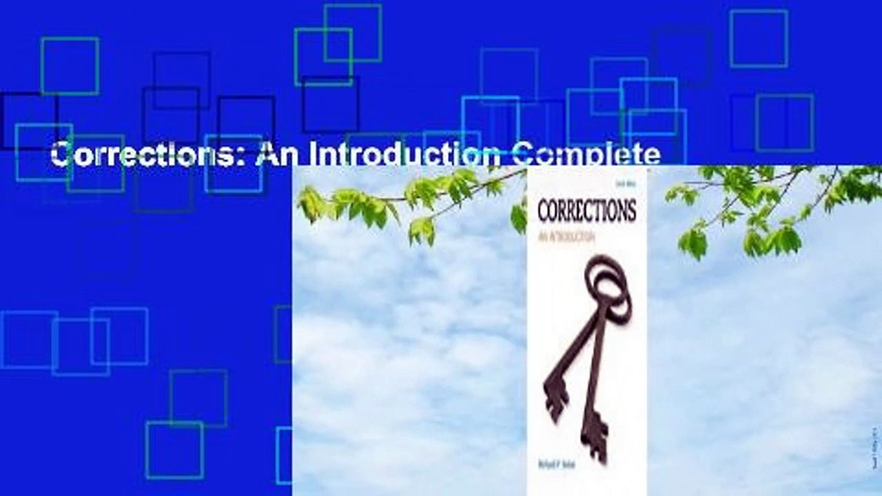 Corrections: An Introduction Complete