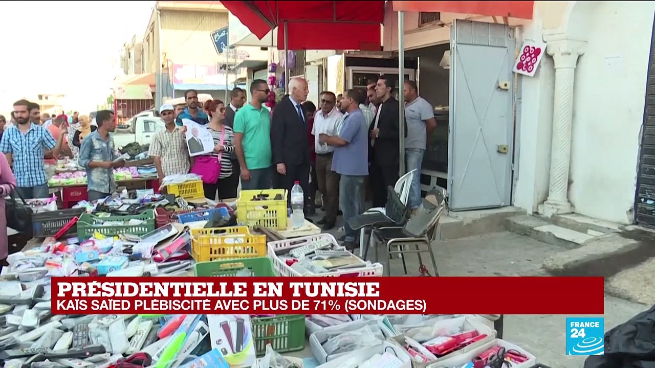 Kaïs SAÏED, président de la TUNISIE : "ambiance incroyable"