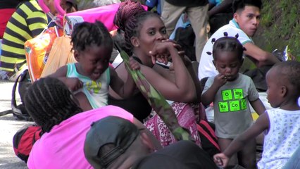 México disuelve caravana de 2.000 migrantes