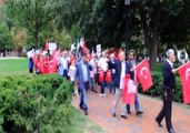 Türklerden Beyaz Saray önünde Barış Pınarı Harekatı'na destek gösterisi