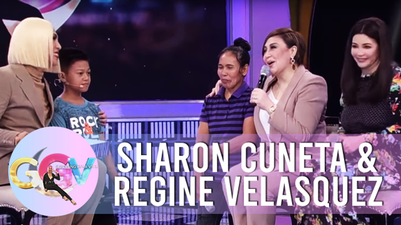 Vice, Sharon and Regine give surprise to Maky and his mother | GGV