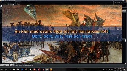 Björneborgarnas marsch singalong version