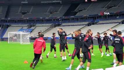 A Milliler Fransa maçına hazır