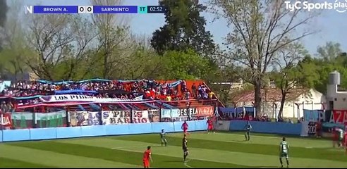 Brown 1-1 Sarmiento - Primera Nacional - Fecha 9