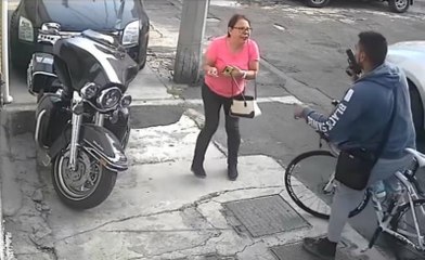 El ladrón de la bicicleta: atraco a mano armada a plena luz del día