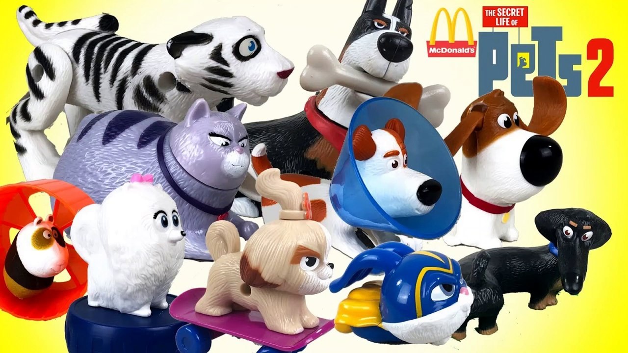 McDonalds Secret Life of Pets 2 Happy Meal (Complete Set) - video  Dailymotion