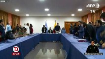 Se inicia diálogo entre Moreno e indígenas para resolver crisis de Ecuador