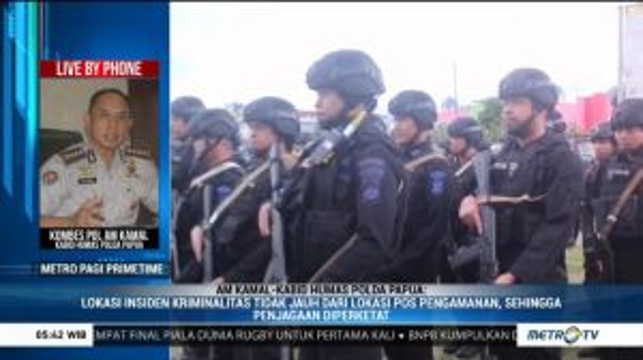 Polda Papua Perketat Keamanan Wilayah