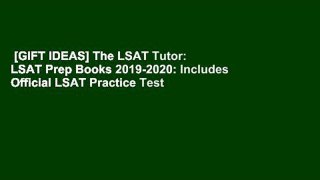 [GIFT IDEAS] The LSAT Tutor: LSAT Prep Books 2019-2020: Includes Official LSAT Practice Test