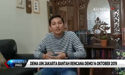 Dema UIN Jakarta Bantah Rencana Demo 14 Oktober 2019