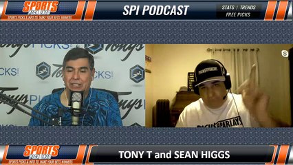 NFL Picks Monday Night Tony T Sean Higgs 10/14/2019
