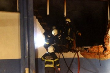 Giresun'daki fabrika yangını kontrol altına alındı