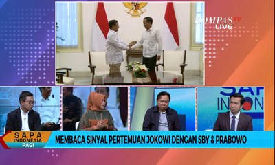 [DIALOG] Membaca Sinyal Pertemuan Jokowi dengan SBY & Prabowo