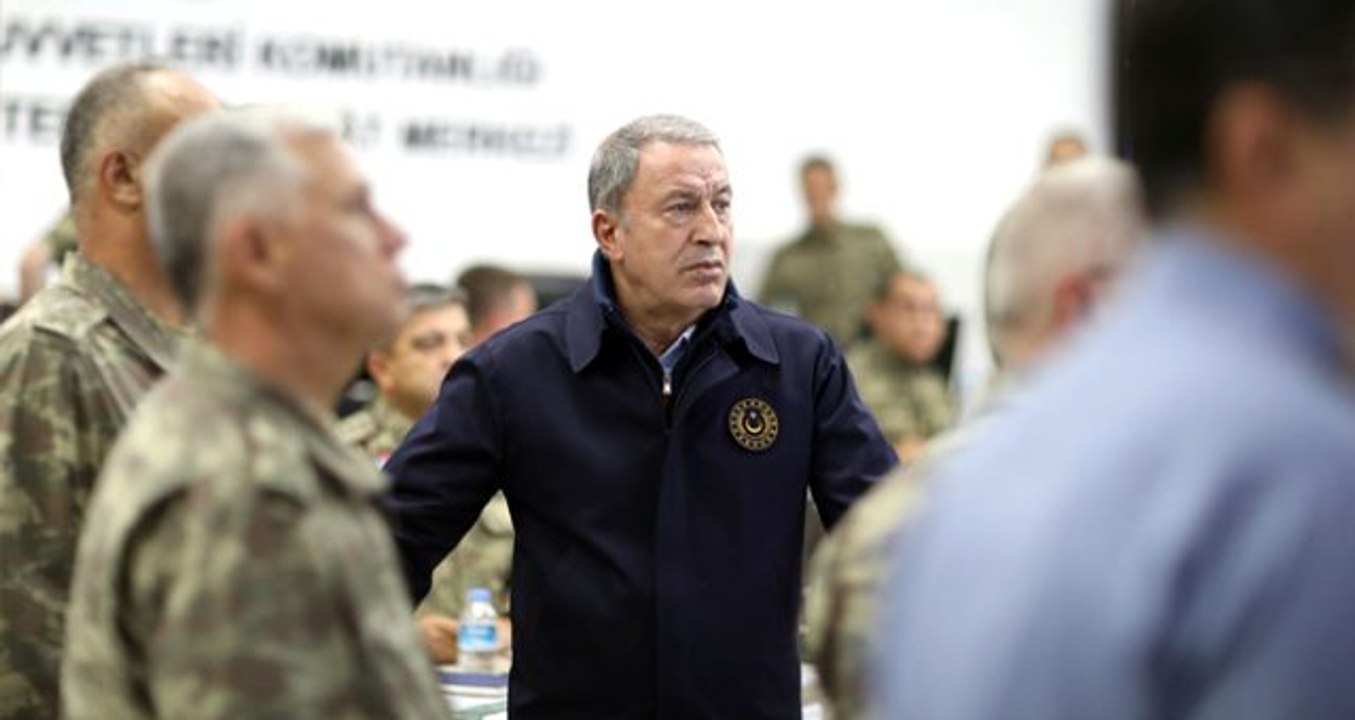 Milli Savunma Bakanı Akar'dan CHP, MHP ve İYİ Parti'ye Barış Pınarı Harekatı ziyareti