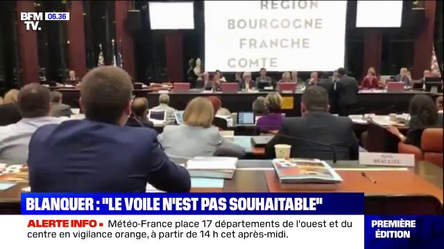 Un élu RN demande à une mère de famille de retirer son voile lors du conseil régional de Bourgogne-Franche-Comté