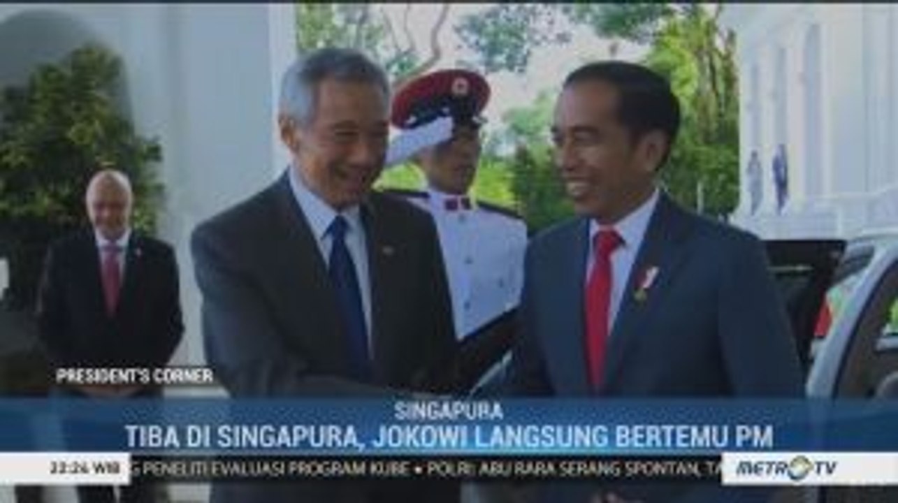Kunjungan Kerja Presiden di Singapura