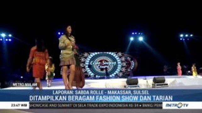 Beragam Fashion Show dan Tarian Khas Sulsel Ditampilkan dalam Event F8 di Makassar