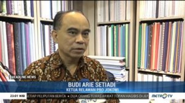 Relawan Akan Gelar Pawai Budaya Usai Jokowi-Ma'ruf Dilantik