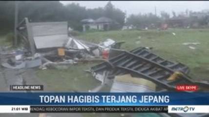 Topan Hagibis Melanda Jepang, Satu Orang Meninggal dan Delapan Terluka