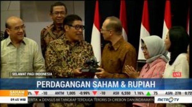IHSG Menguat dan Rupiah Stabil di Awal Perdagangan