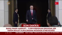 Başkan Erdoğan Akıncı'ya tepki gösterdi