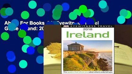 About For Books  DK Eyewitness Travel Guide Ireland: 2018  For Free
