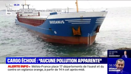 Un cargo s'est échoué dans la réserve naturelle de Bonifacio, aucune pollution ne serait à déplorer