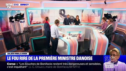 Le fou rire de la Première ministre danoise