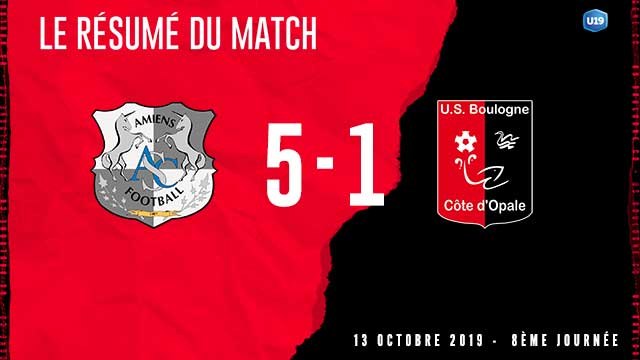 [U19 NATIONAL] J8 Résumé Amiens SC - USBCO