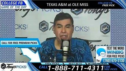 Texas AM Ole Miss College Football Pick 10/19/2019