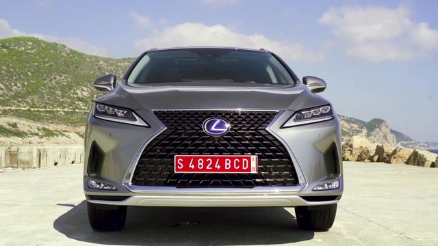 Lexus RX450h Design in Luxury Silver