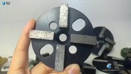 ZL-16C21 Z-Lion Diamond Metal Bond Floor Polishing Disc for Concrete from Z-LION DIAMOND TOOLS China