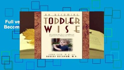 Full version  Todderwise (On Becoming...)  For Kindle