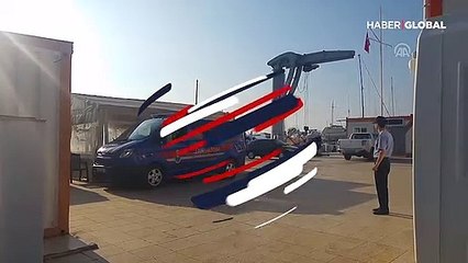 Balıkesir'de düzensiz göçmenleri taşıyan tekne battı