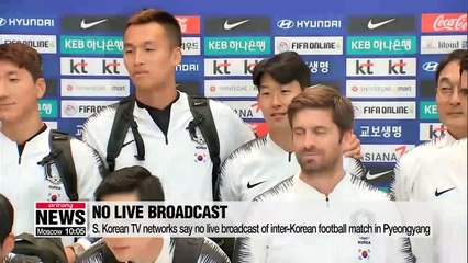Inter-Korean football match in Pyeongyang for World Cup qualifier unlikely to be broadcast live
