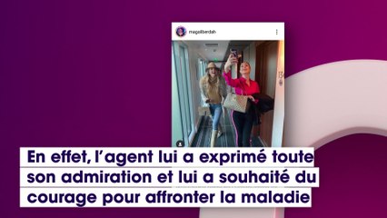 Jessica Thivenin  elle fait une brève apparition pour remercier Magali Berdah de son soutien