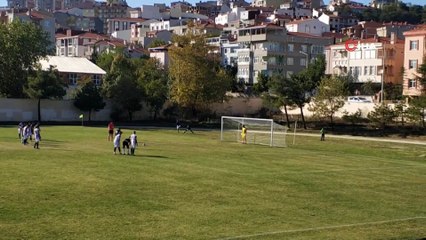 Gol sonrası asker selamı