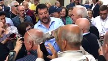 Salvini per le strade di Spoleto (13.10.19)