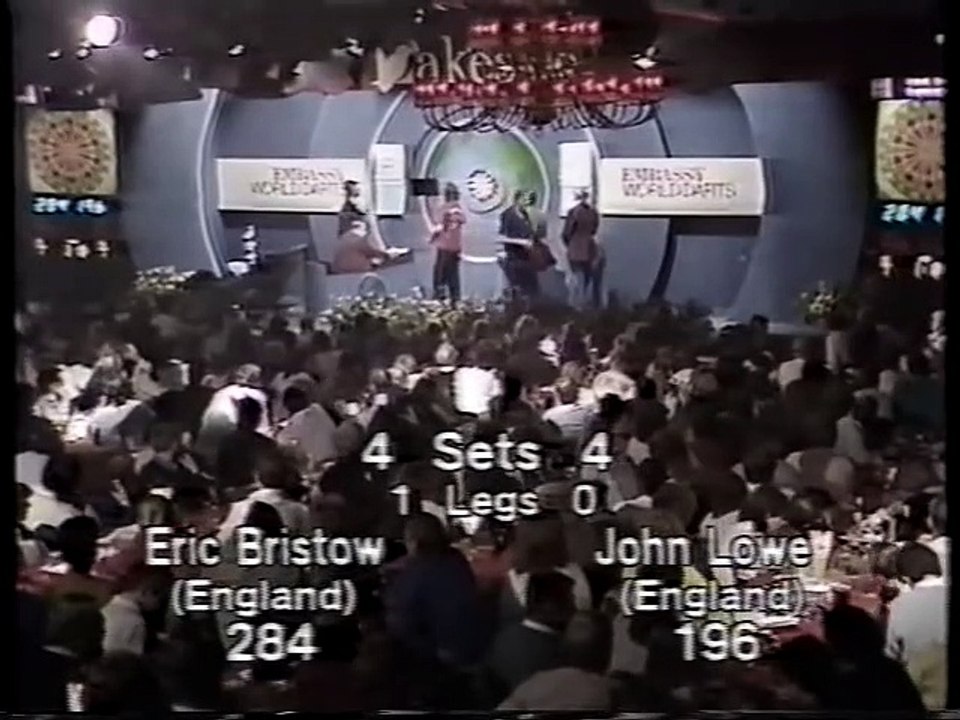 BDO World Darts Championship Final 1987 - Eric Bristow vs John Lowe  3of3