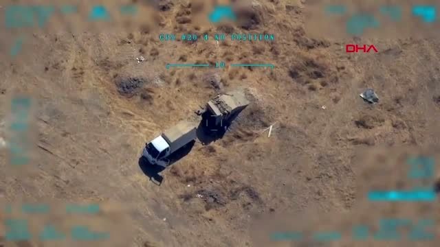 Ankara msb, ikmal yapan teröristlerin imha anını ait görüntüler paylaştı