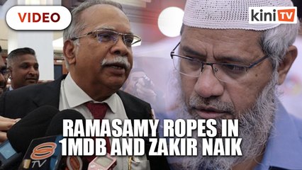 White Paper on LTTE? Ramasamy also wants one on 1MDB and Zakir Naik