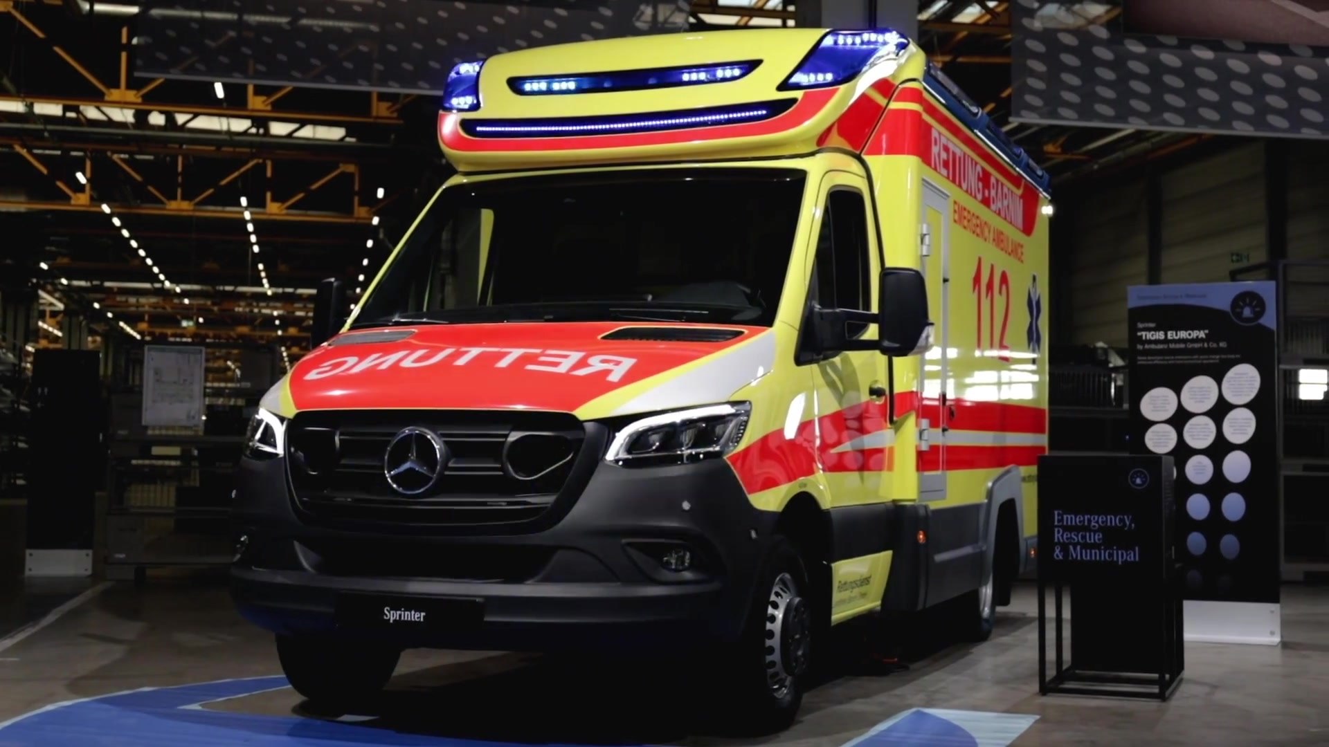 Mercedes-Benz Sprinter, chassis Sprinter ambulance vehicle by Fahrtec  Systeme GmbH - video Dailymotion
