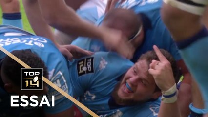 TOP 14 - Essai Paul WILLEMSE (MHR) - Bayonne - Montpellier - J7 - Saison 2019/2020
