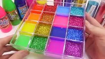 Slime Mix Colors Glitter Combine Mixing Water Clay Learn Colors Kids Play Toys