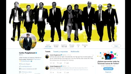 Puigdemont: "Cien años de prisión en total. Toca reaccionar, como nunca"