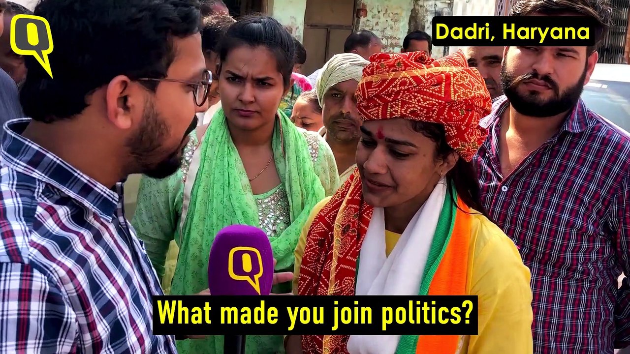 Wrestler Babita Phogat On Her Political Plunge & Polls in Haryana