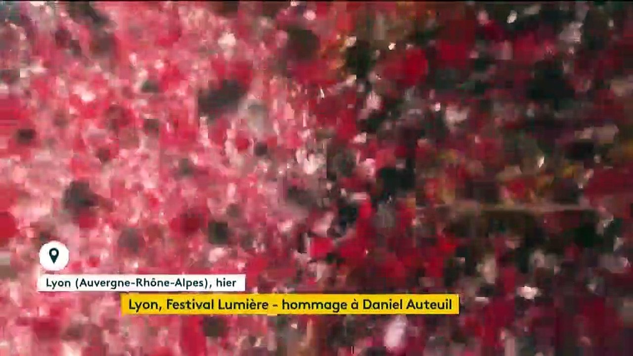 Lyon : hommage émouvant à Daniel Auteuil à l'ouverture du Festival Lumière