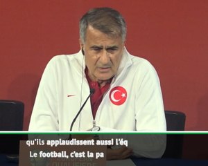Qualifs. Euro - Günes envoie un message aux supporters : "Le football, c’est la paix"
