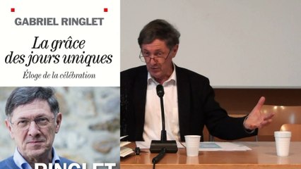 2 - Première partie de la Conférence du Père Gabriel RINGLET, "L'art de célébrer", Samedi 5 octobre 2019 à Paris